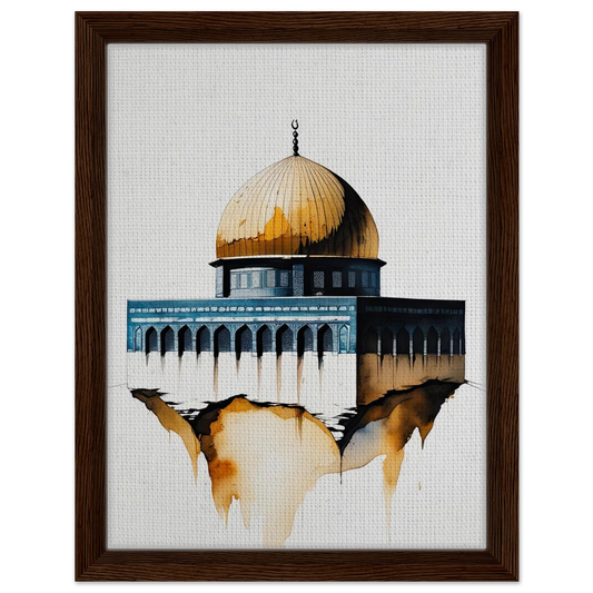 Riwayah art print of the Dome of the Rock in Jerusalem